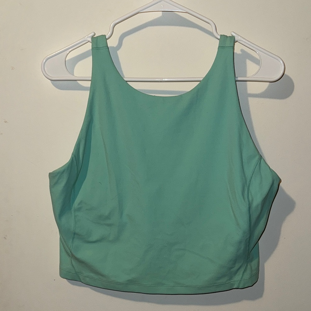 Mint Green Lululemon Crop Top